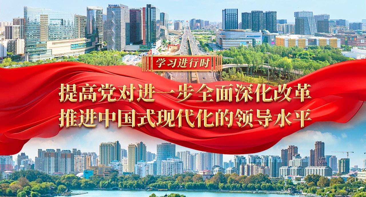 提高黨對進一步全面深化改革、推進中國式現代化的領導水平